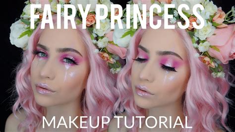 fairy wing makeup|fairy princess makeup tutorial.